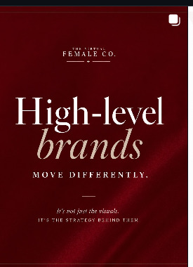 High-level brands move differently.
