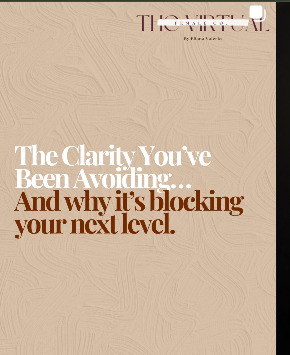 The clarity you've been avoiding — and why it's blocking your next level.